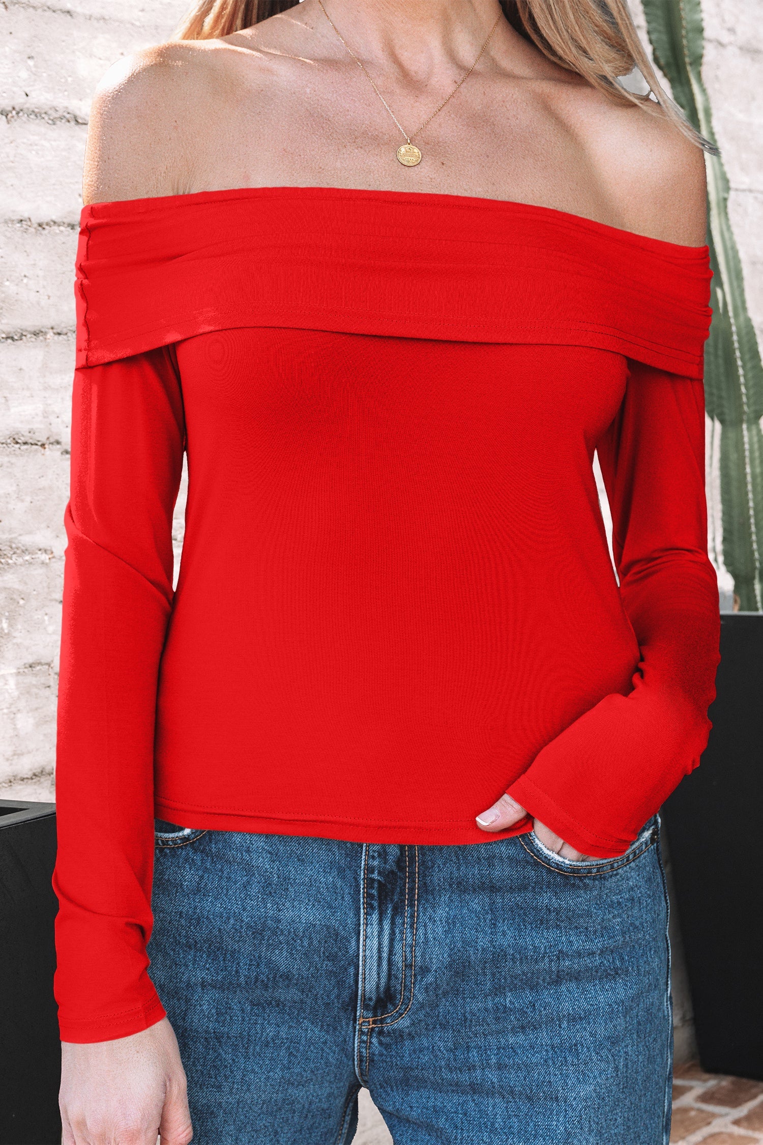 Rowyn Sleeve Slim top Long Sleeve Top