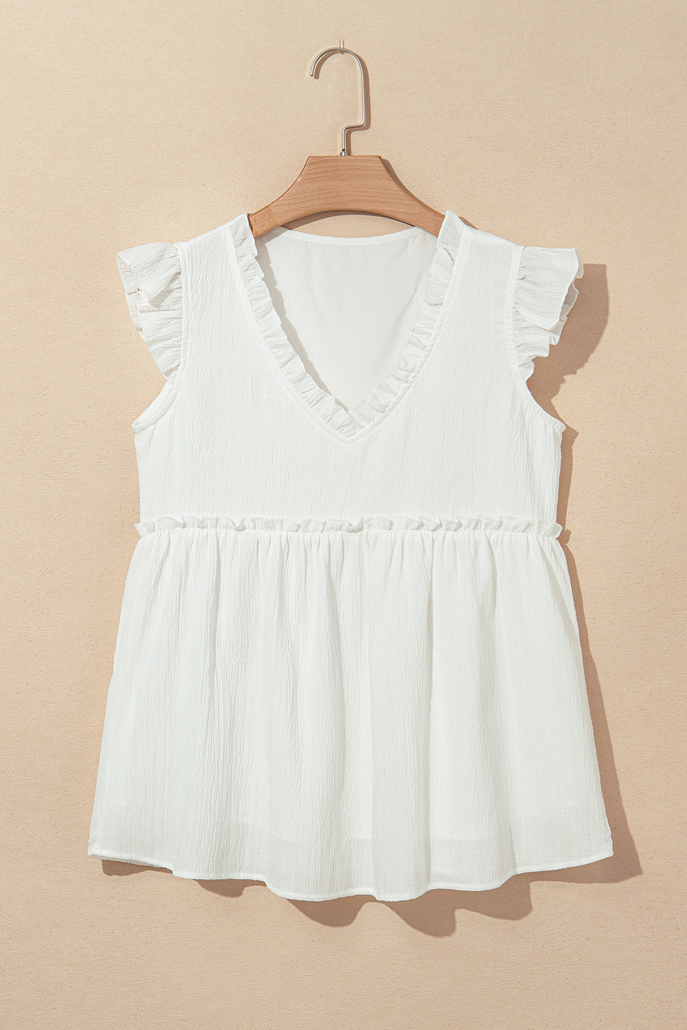 Magdalene Flutter Flowy Top