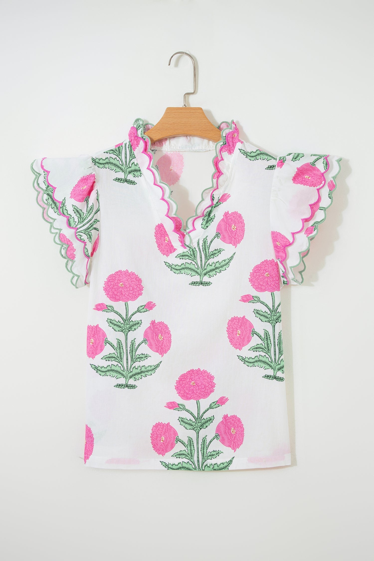 Mariah Detail Short Sleeve Blouse