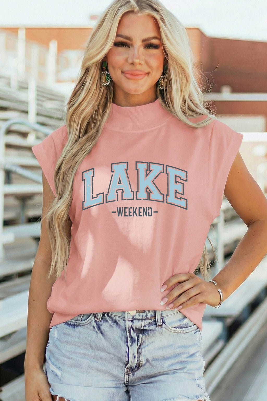Nevaeh High Short Sleeve Top