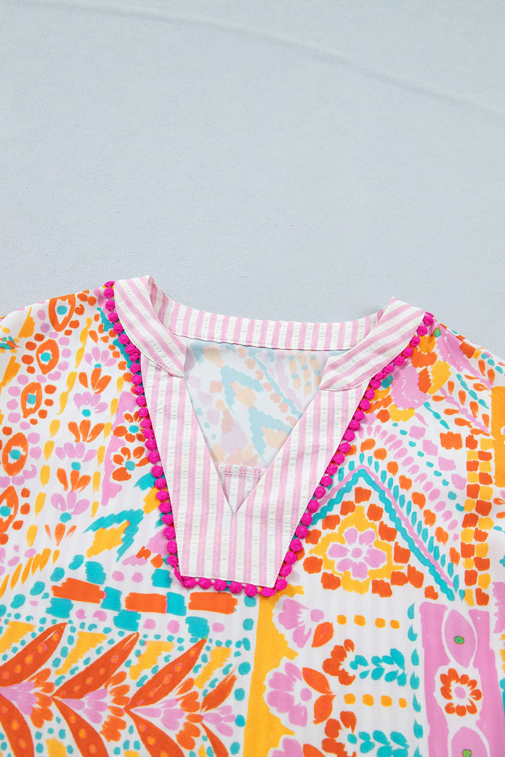 Giovanna Tiered Short Sleeve Blouse