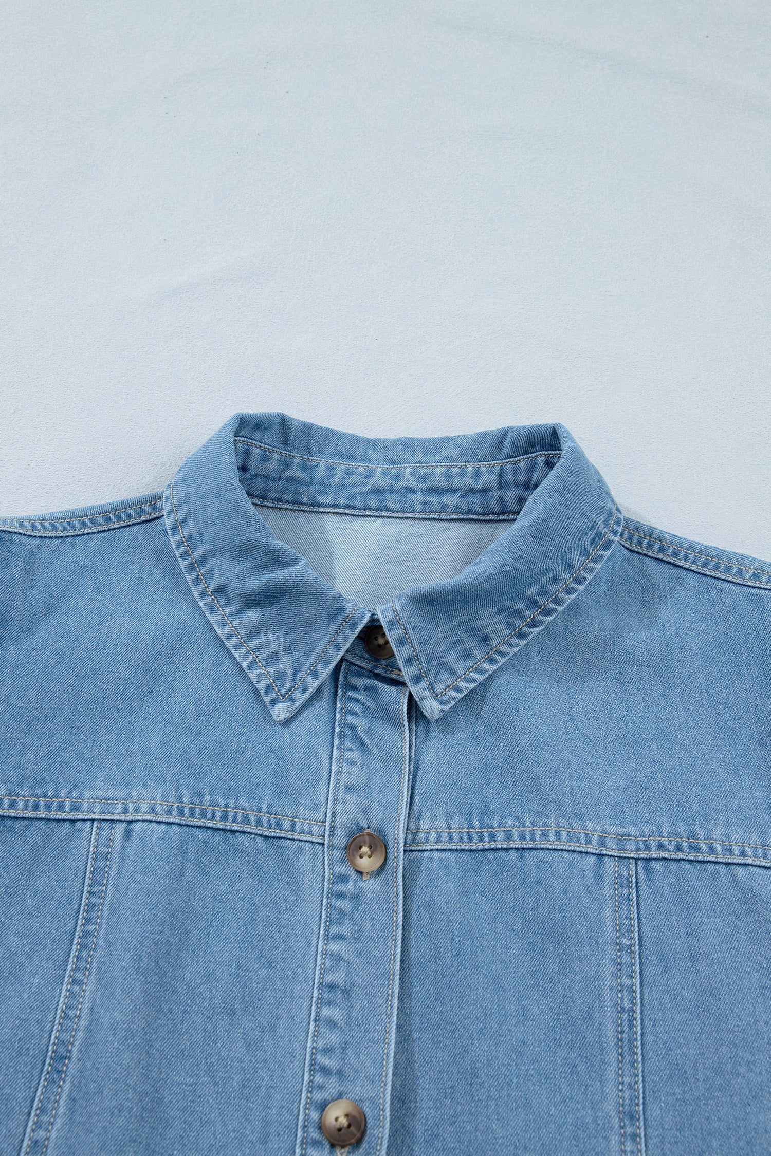 Joy Ruffle Hem Patchwork Dress