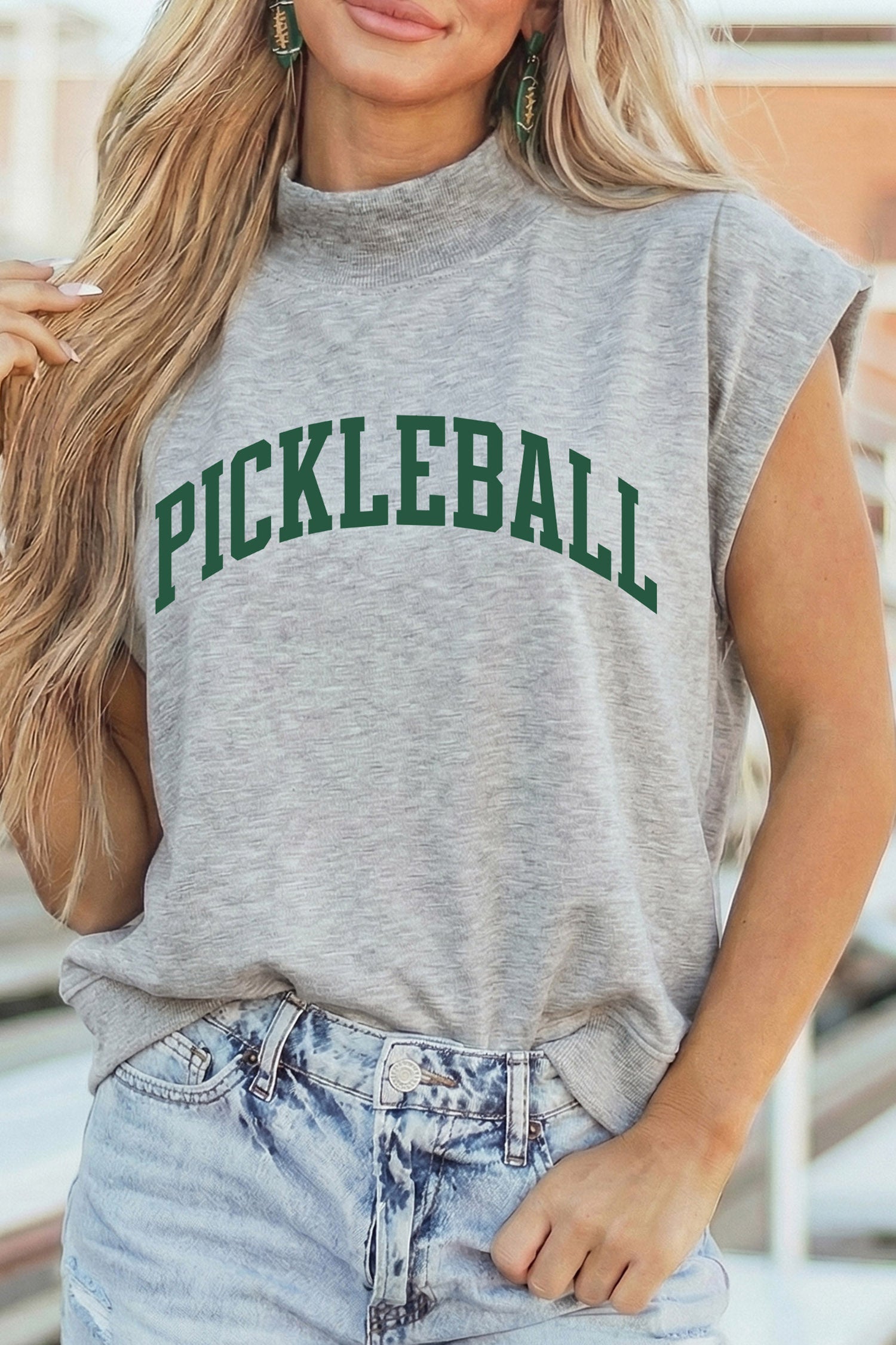 Esmeralda Mock Short Sleeve Top