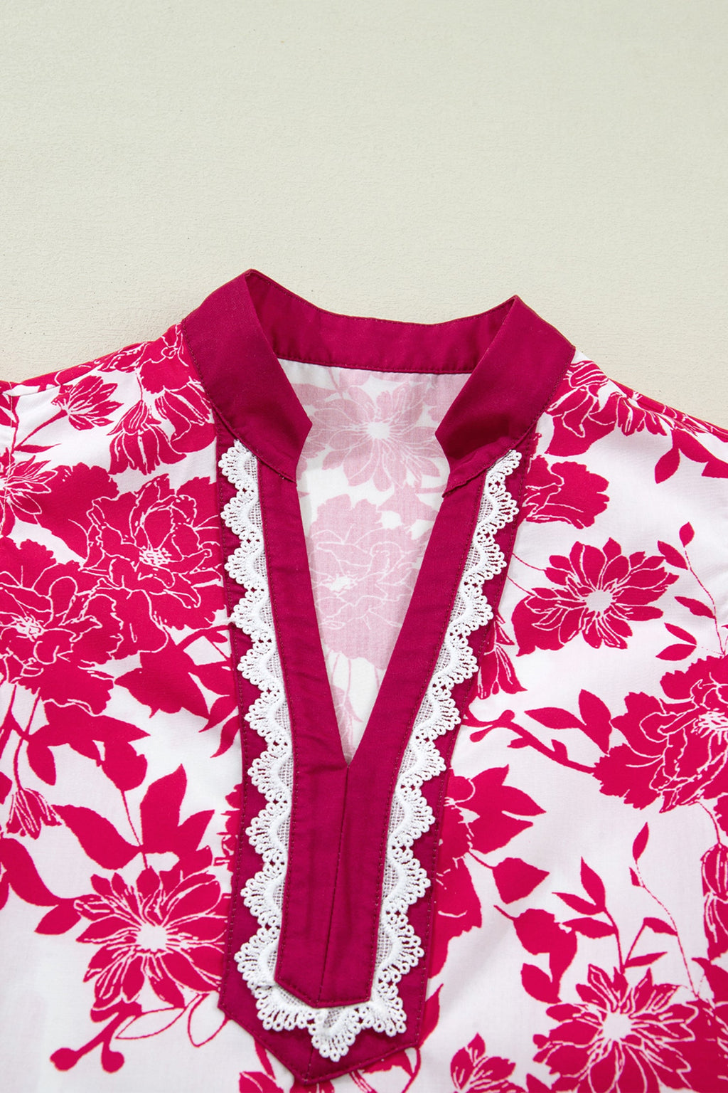 Dahlia Detail Flutter Sleeve Blouse