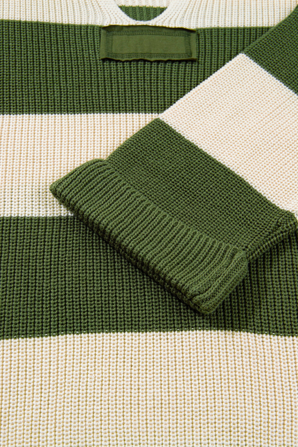 Violet Stripe Colorblock Notched PLUS Sweater