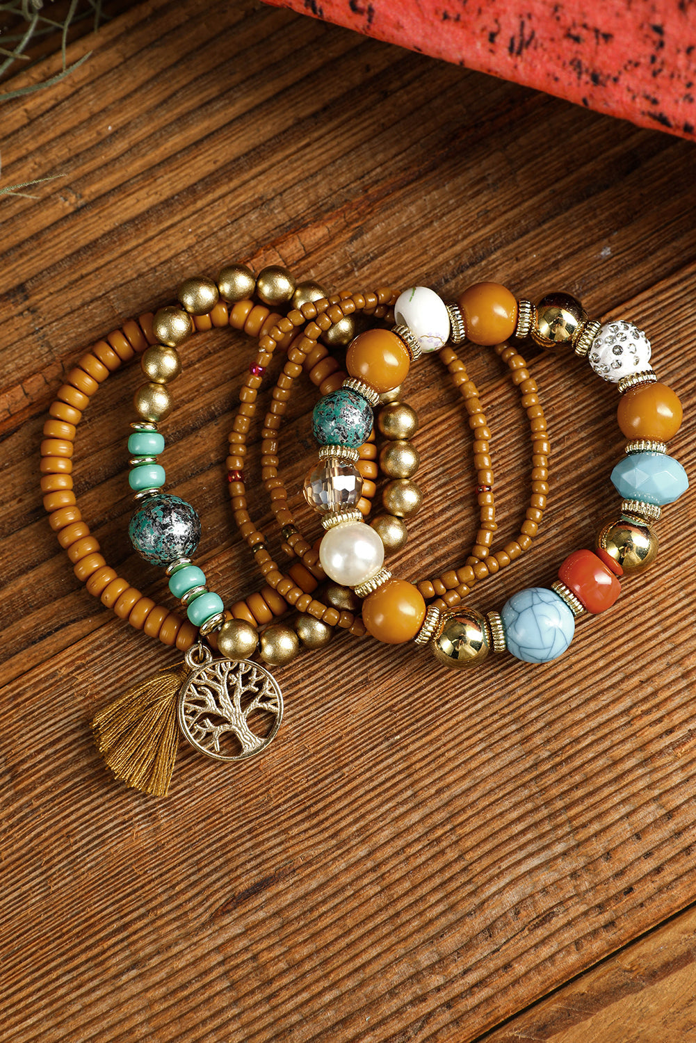 Maria Boho Beaded Bracelets Set