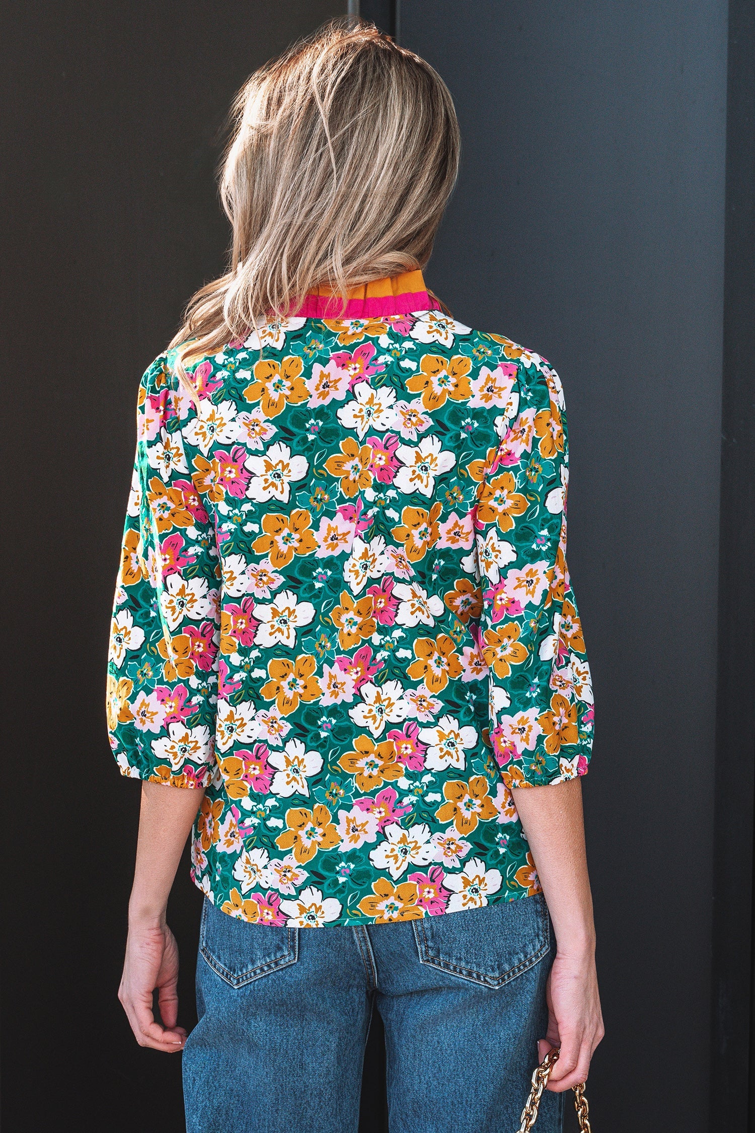 Meadow 3 4 Sleeve Blouse