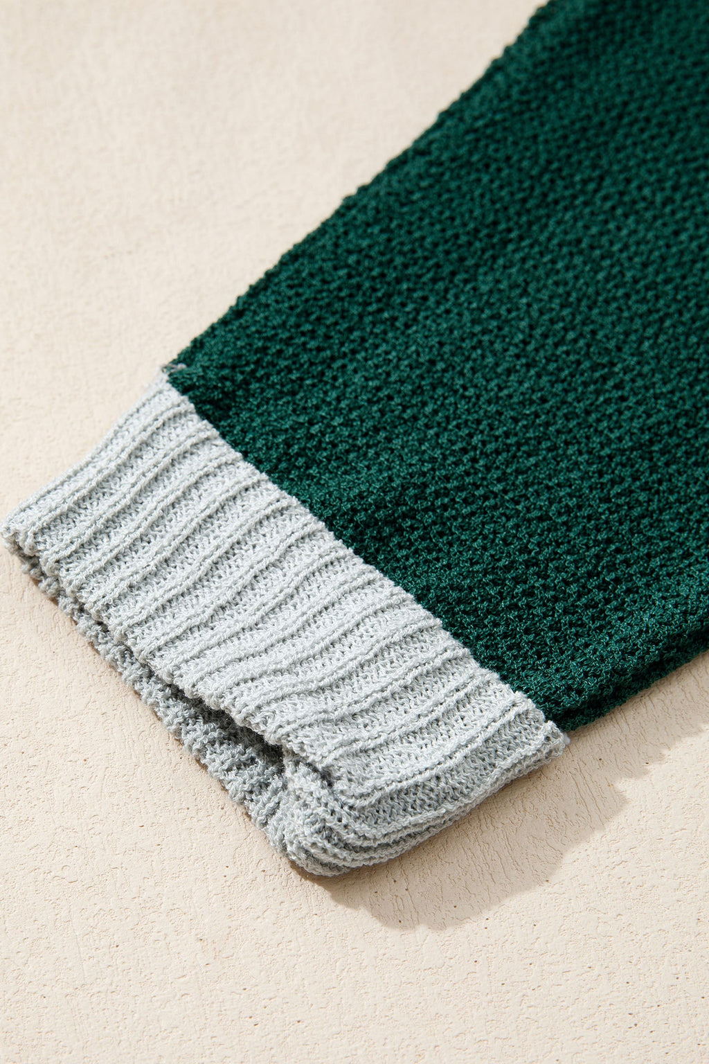 Demi Block Knit Loose Sweater