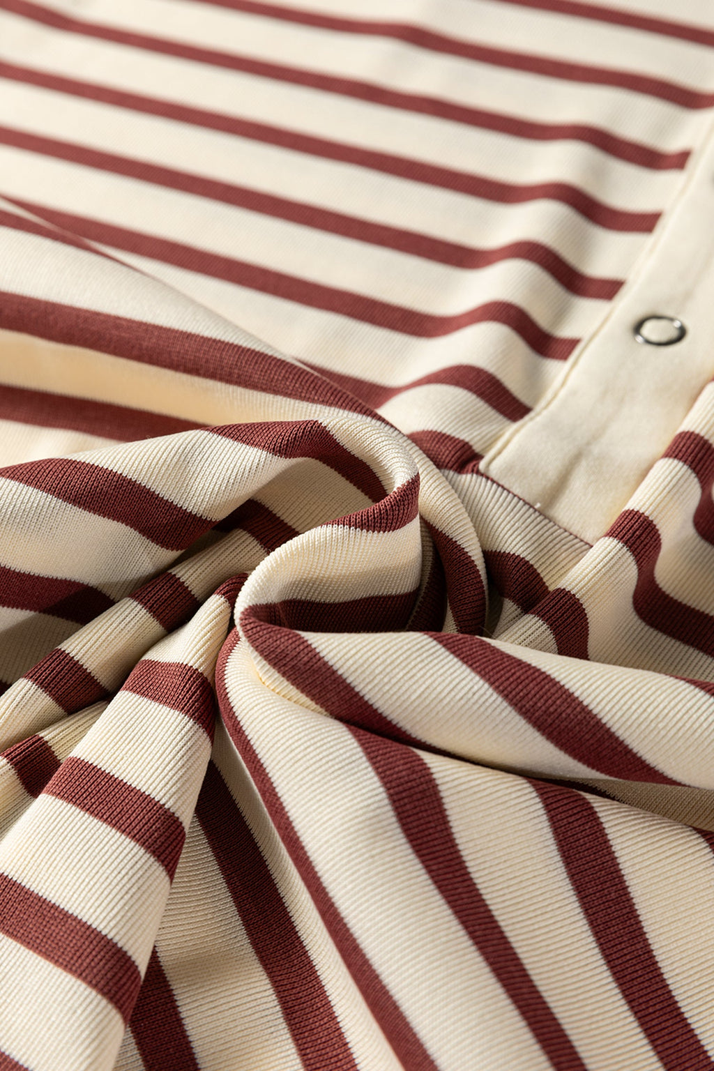 Yusra Stripe Half T Shirt