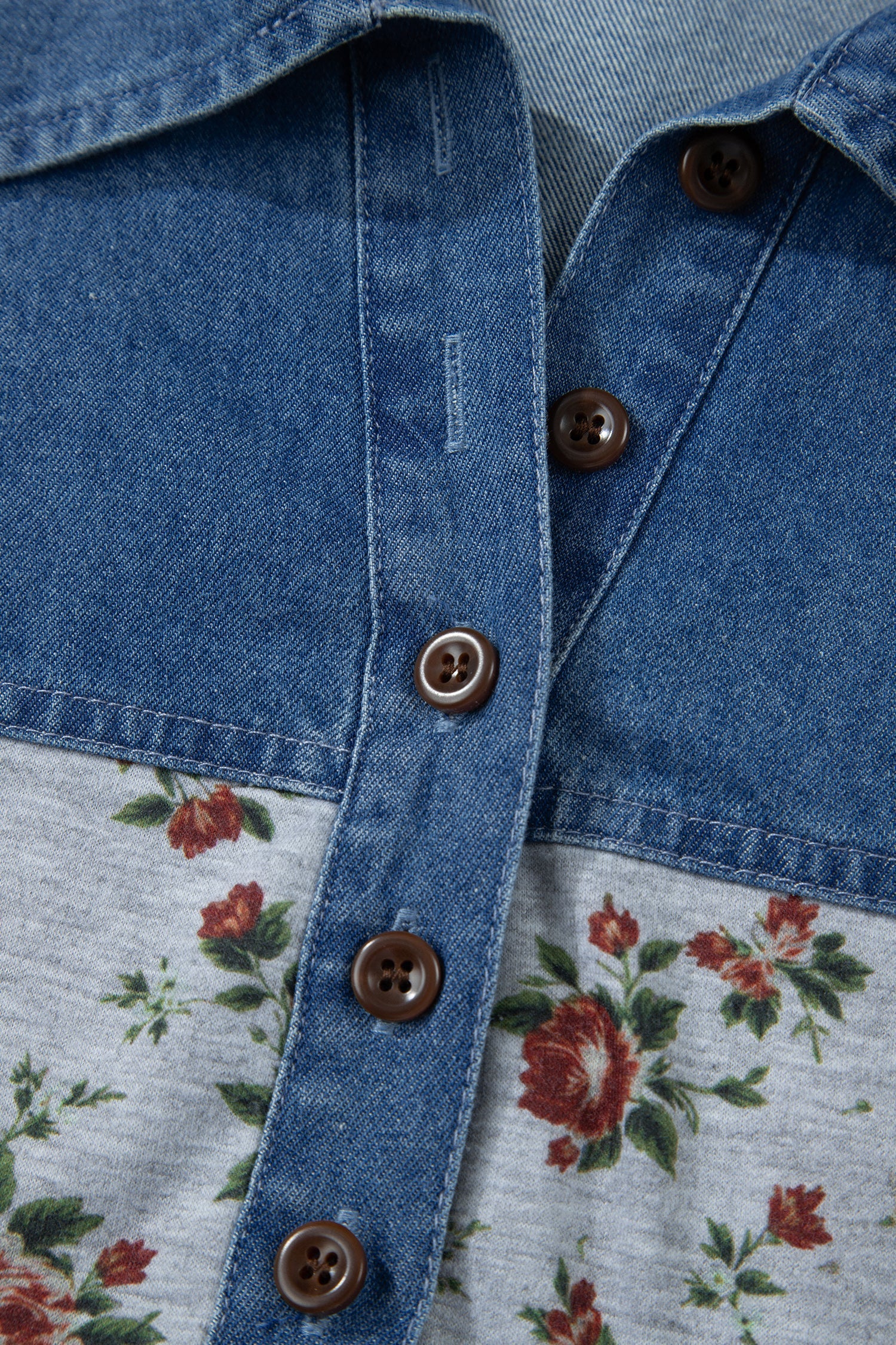 Karla Print Patchwork Polo PLUS Tee