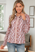 Serena Sleeve Shirt Long Sleeve Top