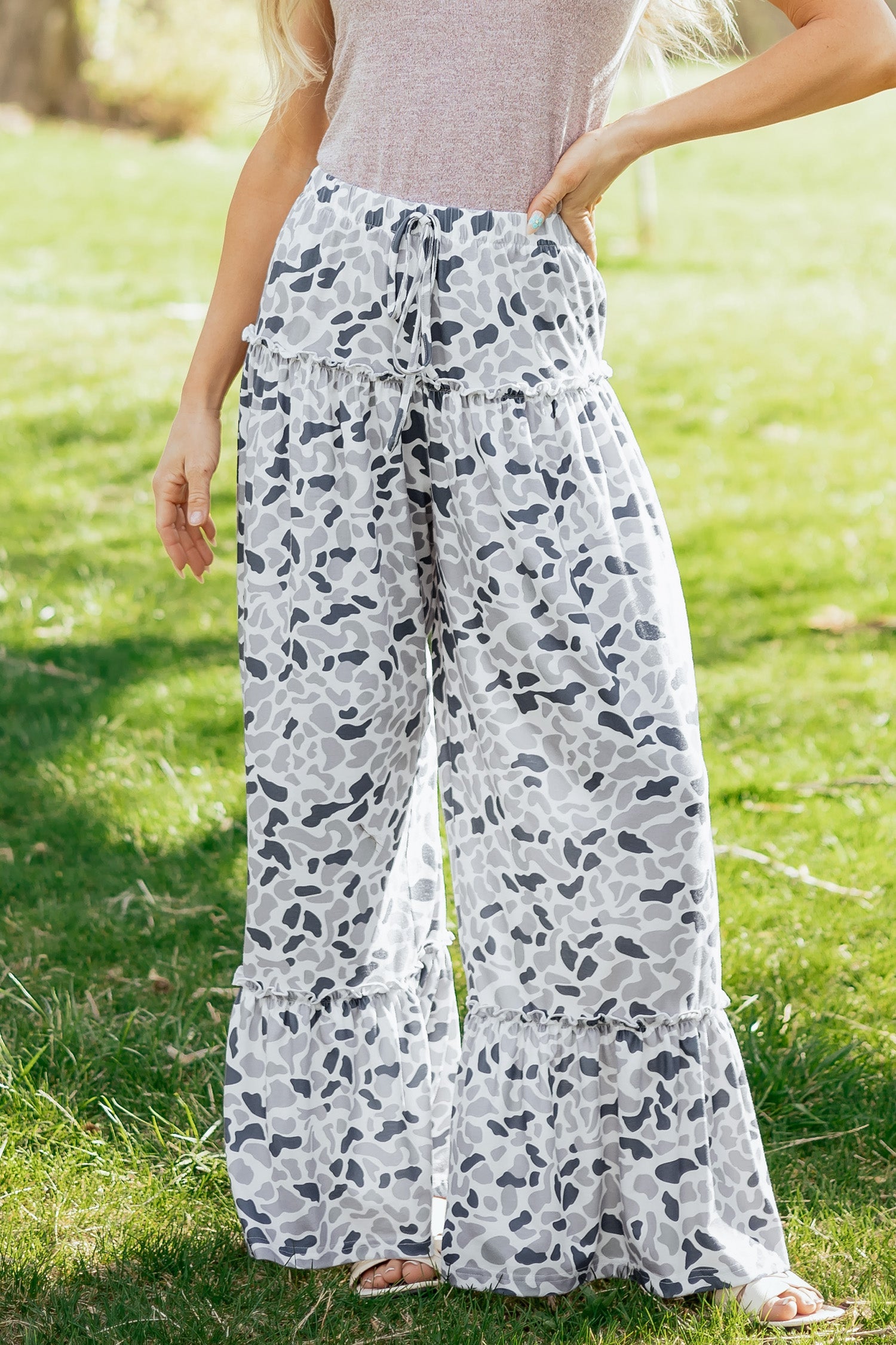 Hope Wide Leg Casual Pants