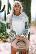 Raelyn Seam Waffle Knit Top