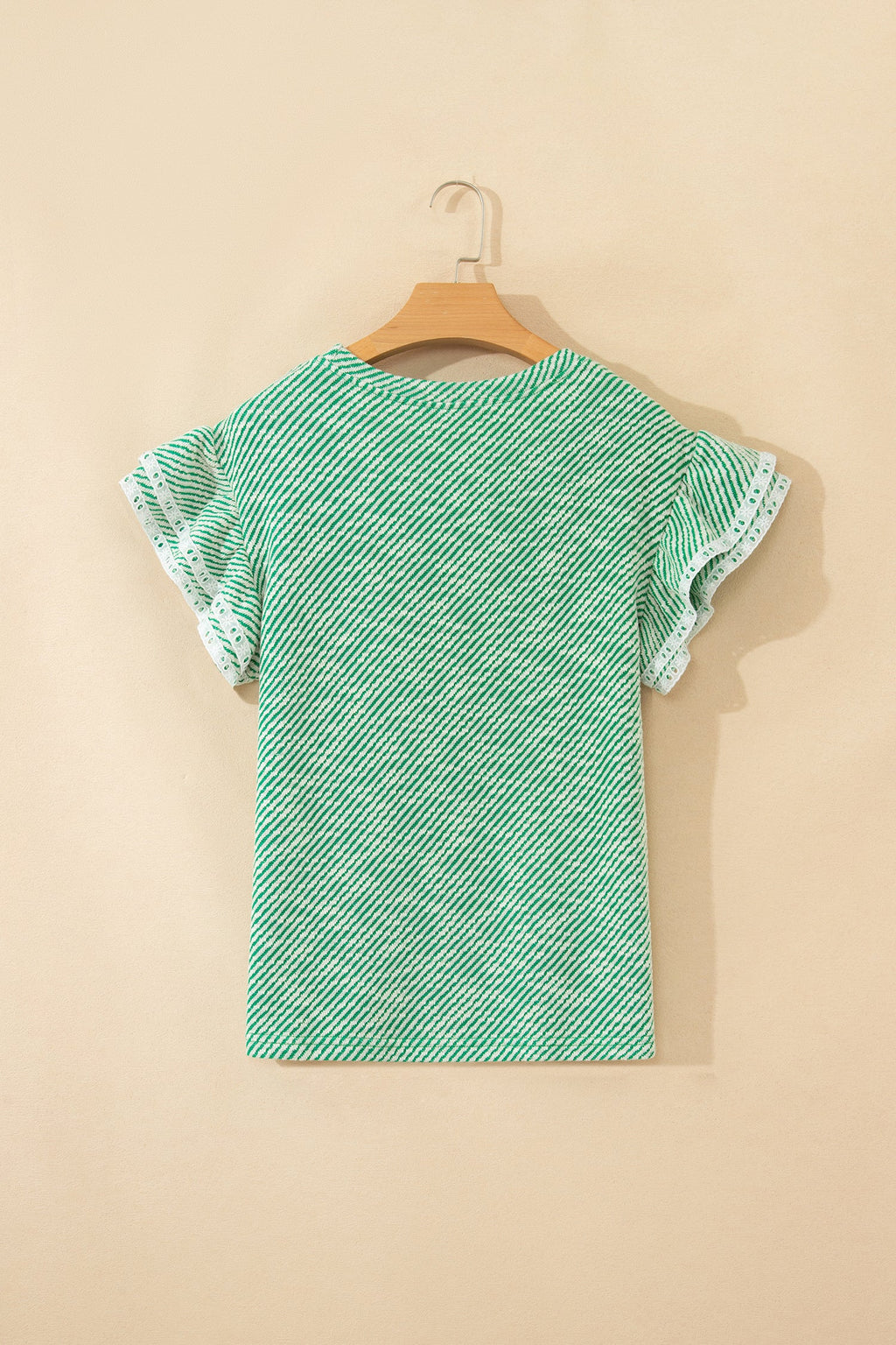 Elisabeth Ruffled Short Sleeve Blouse