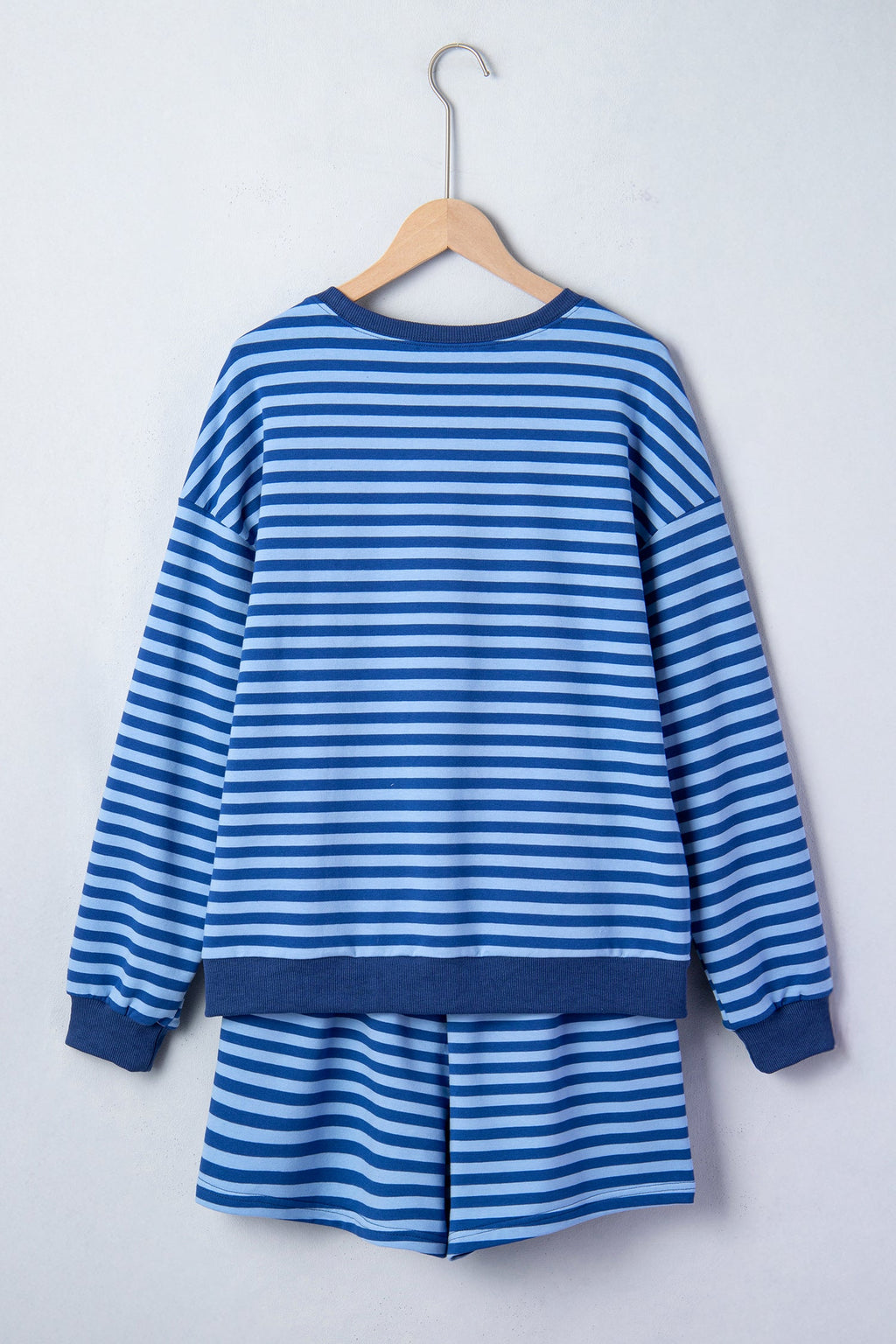Chloe Casual Short Set Long Sleeve Top Set