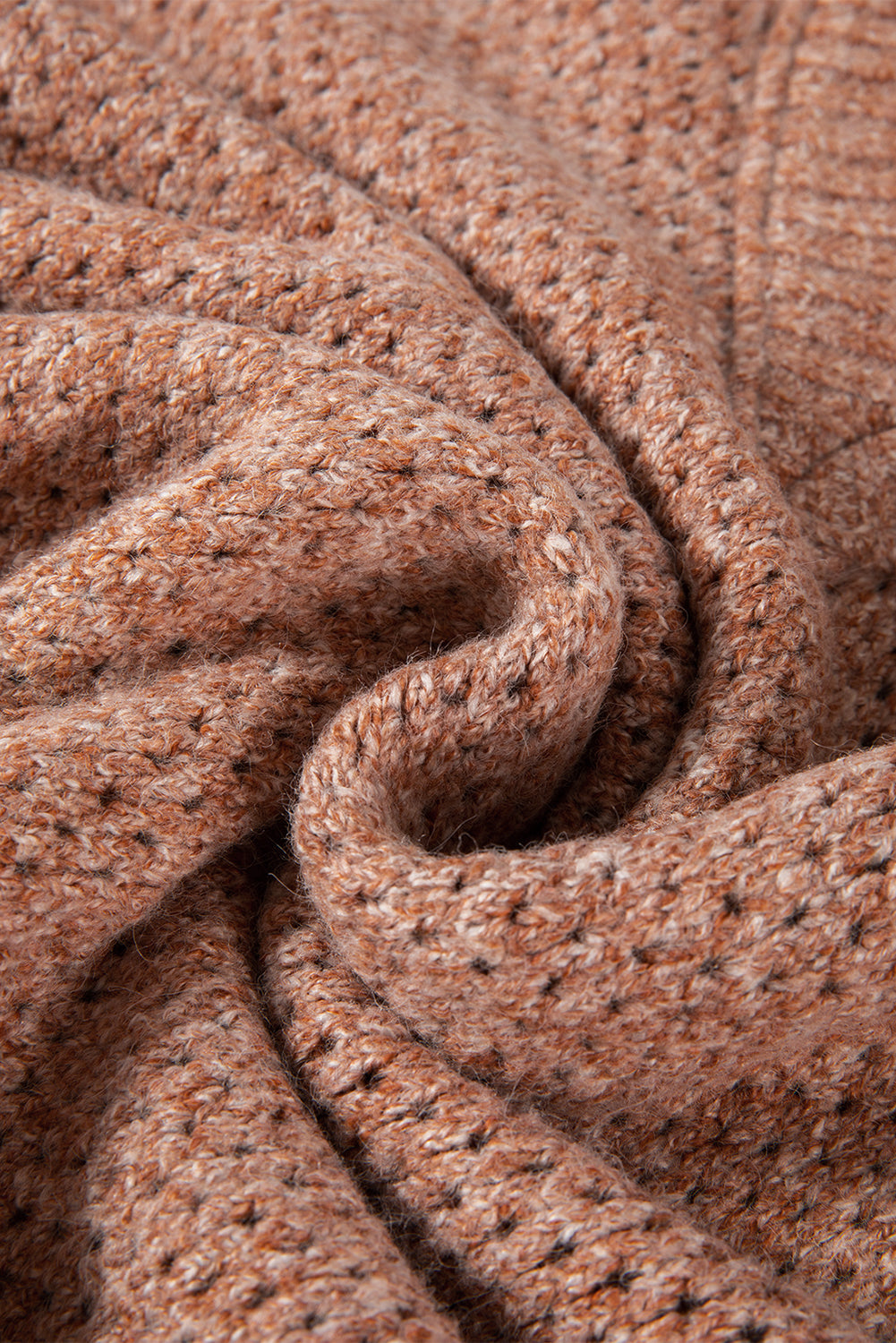 Luciana Eyelet Drop Shoulder Sweater