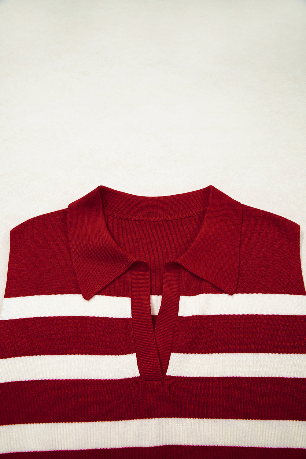 Ariya Stripe Collared Sweater