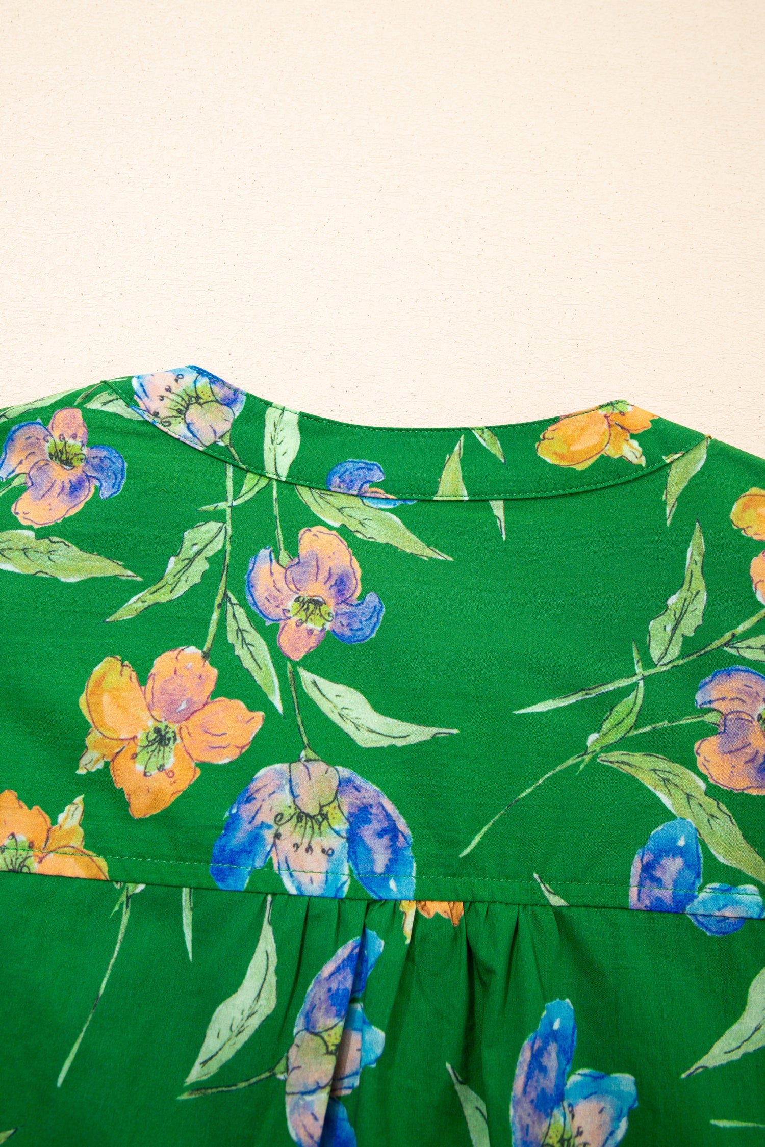 Keilani Short Sleeve Floral PLUS Top