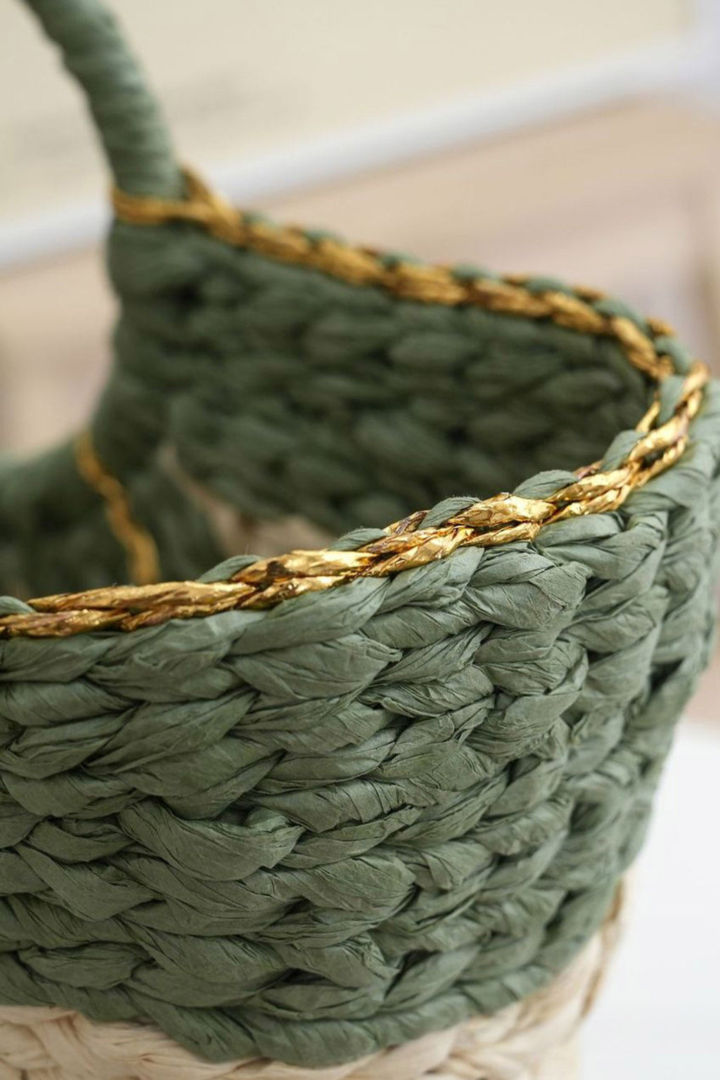 Rachel Handwoven Straw tote Bag