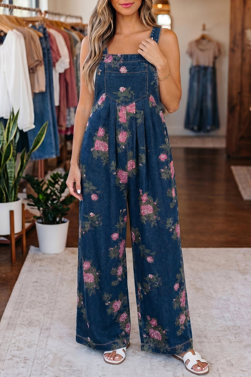 Akira Waist Wide Leg Jumpsuit