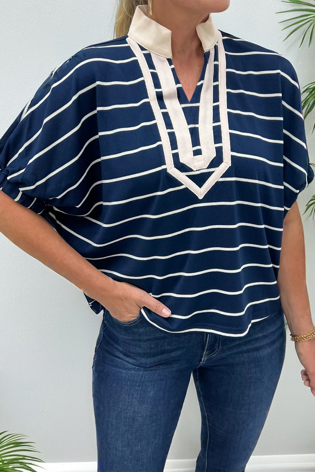 Mila Half Sleeve Dolman Top