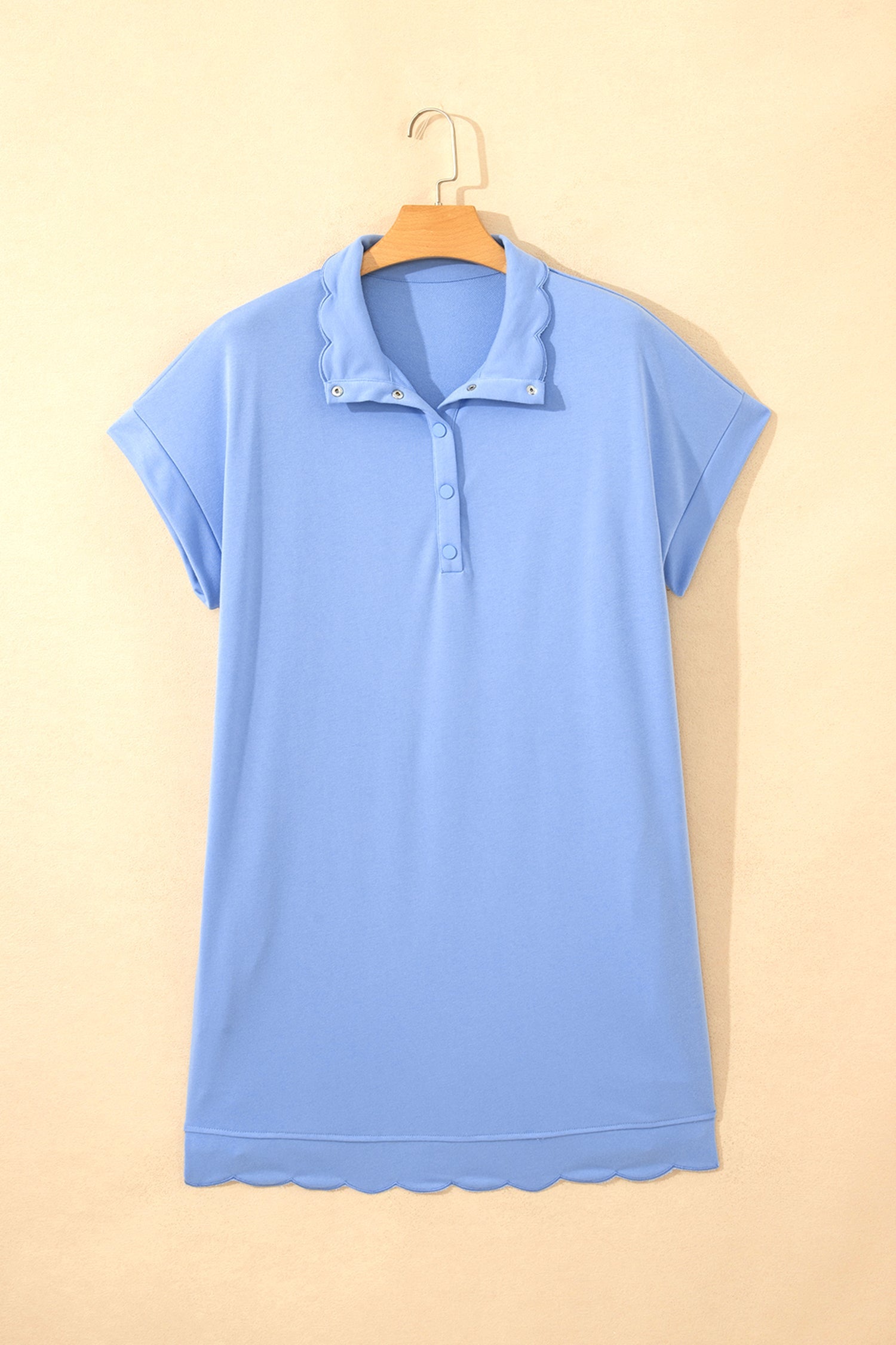 Zaylee Hem Pullover Mini PLUS Dress