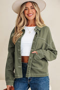 Isabella Collared Front Boyfriend Jacket