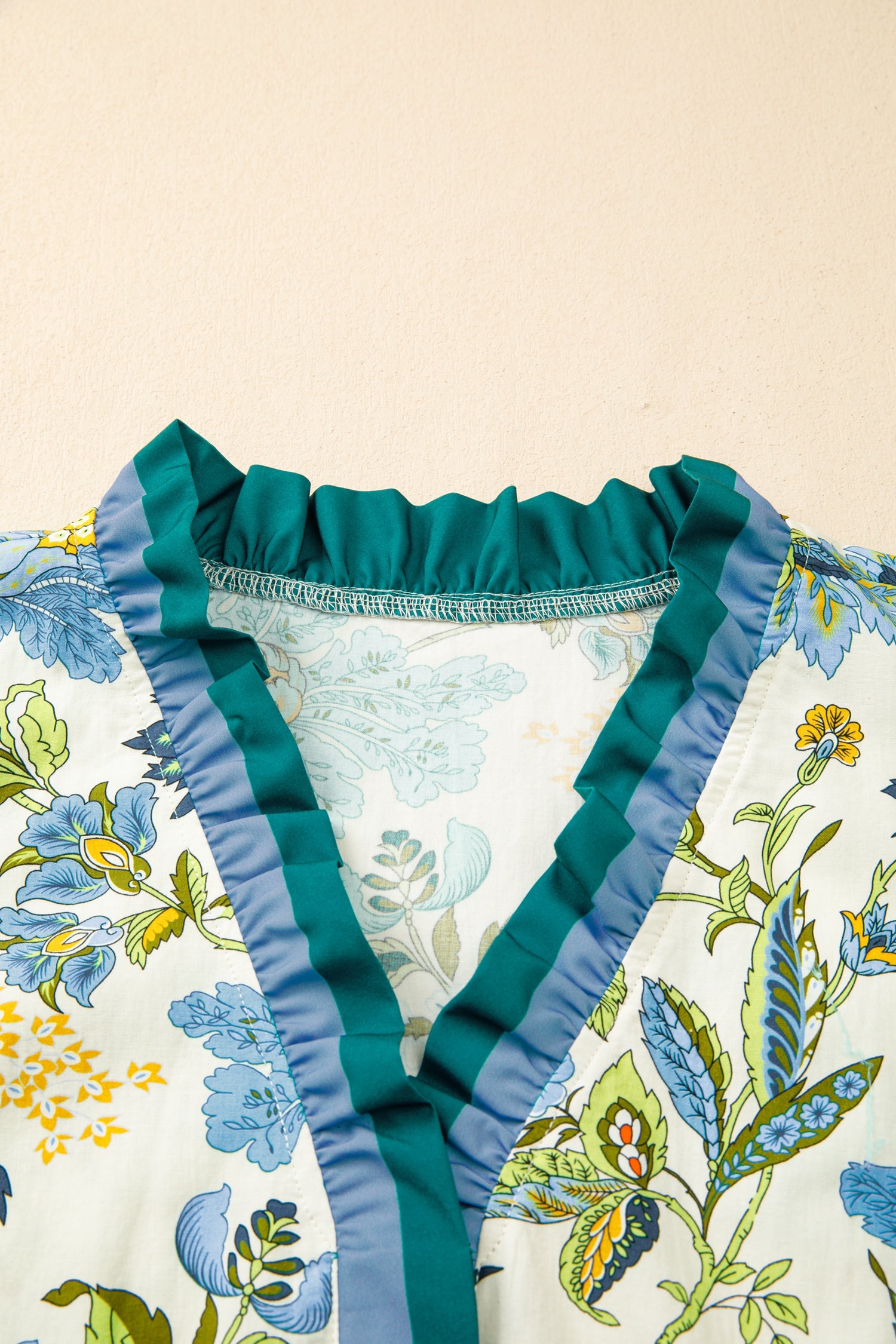 Alisson Short Sleeve Floral PLUS Blouse