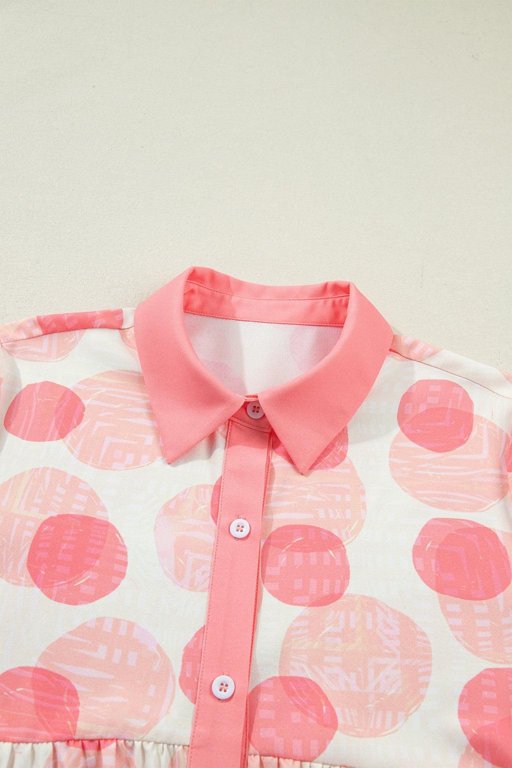 Angelica Short Sleeve Babydoll Shirt
