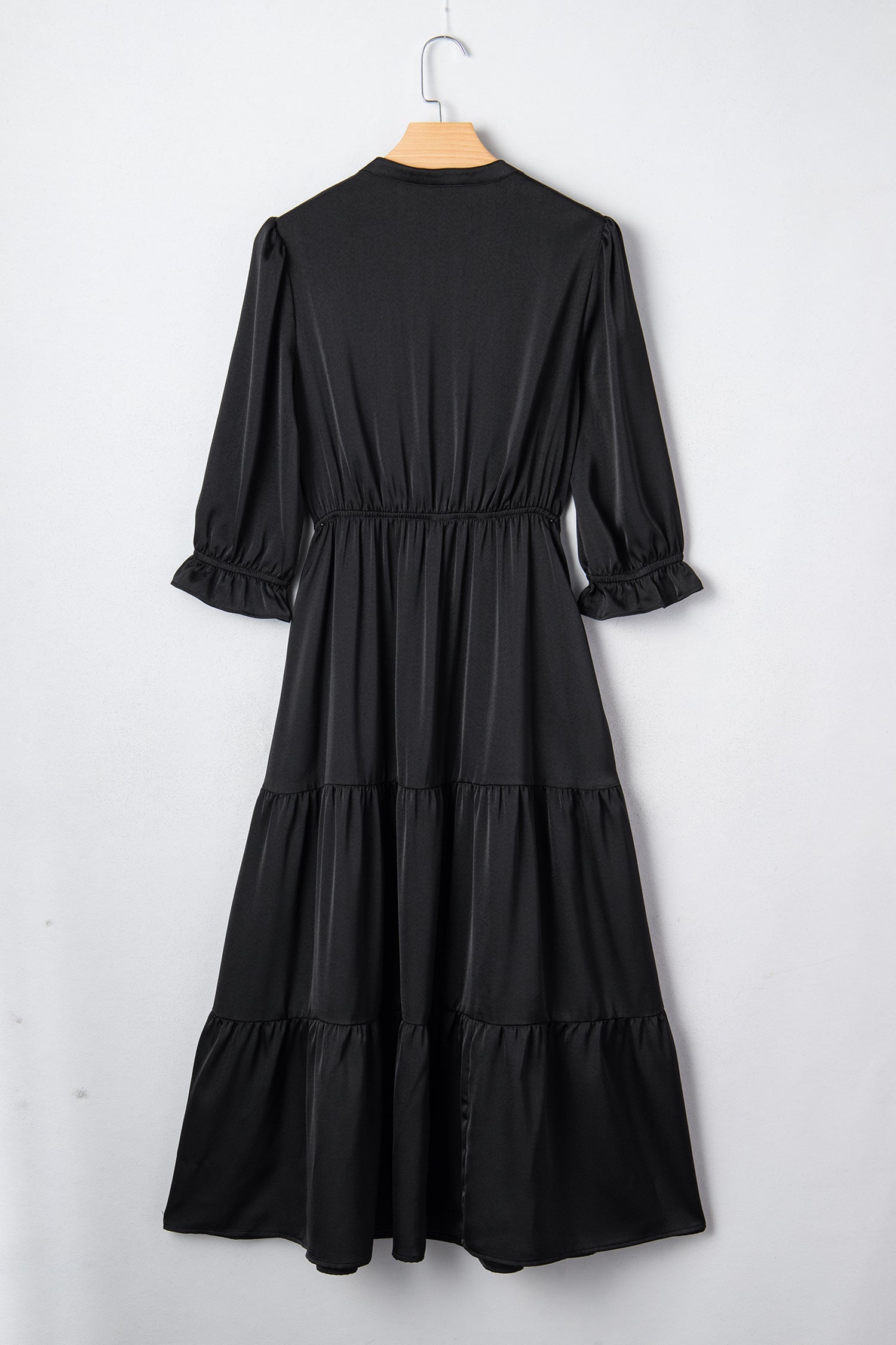 Natasha Sleeve Tiered Maxi Dress