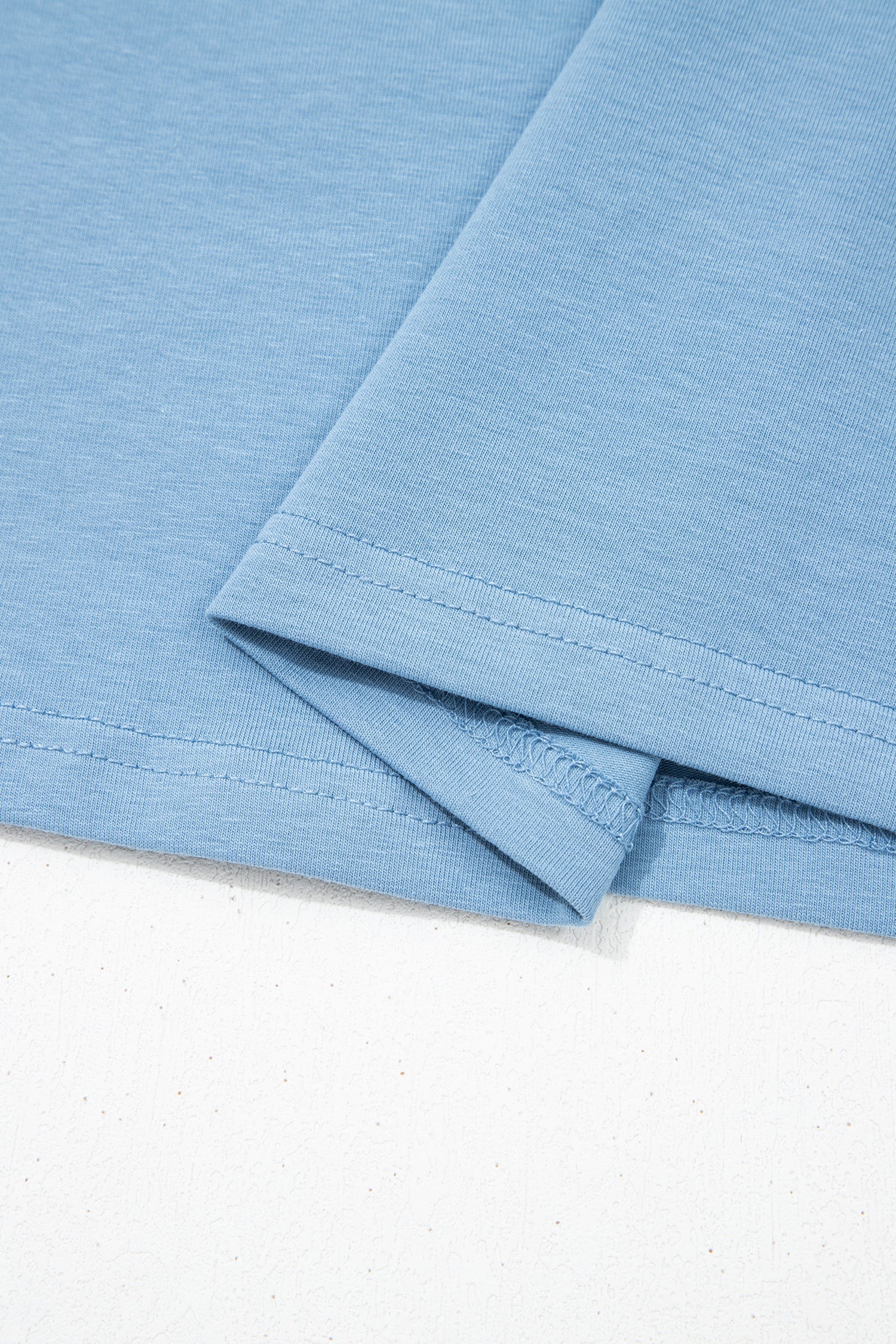 Henley Short Puff Sleeve Top