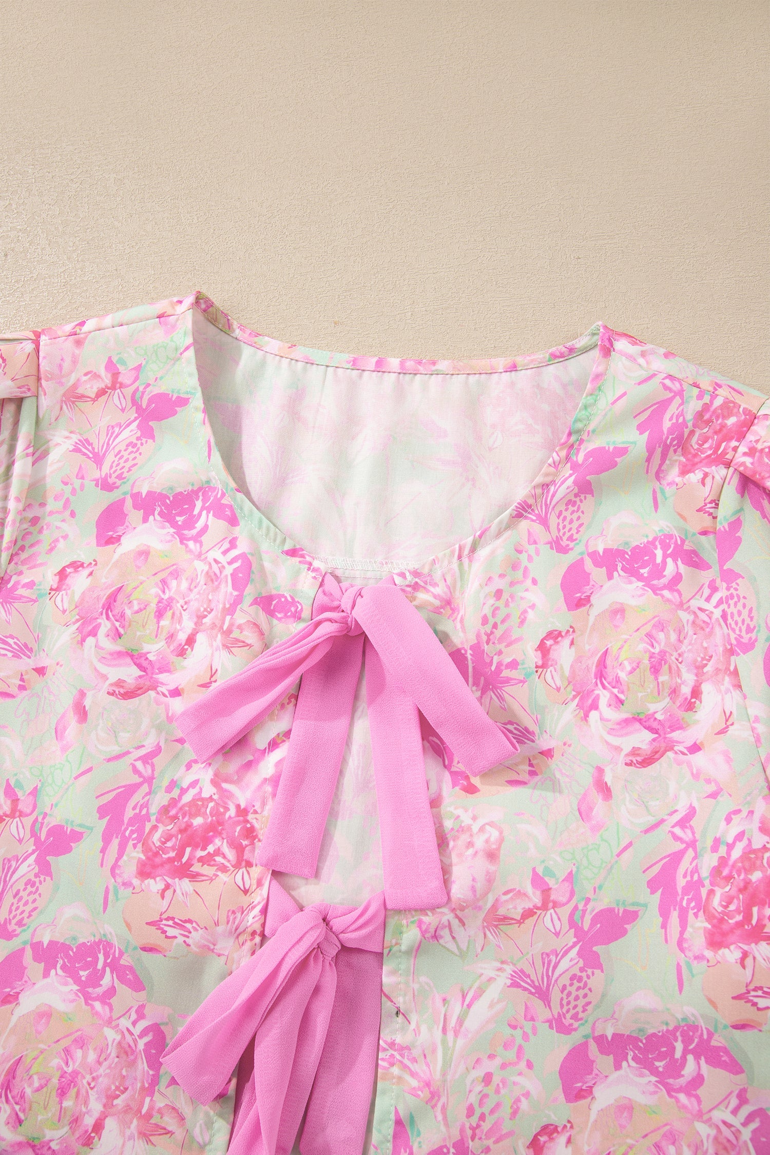 Ayla Short Puff Sleeve Blouse