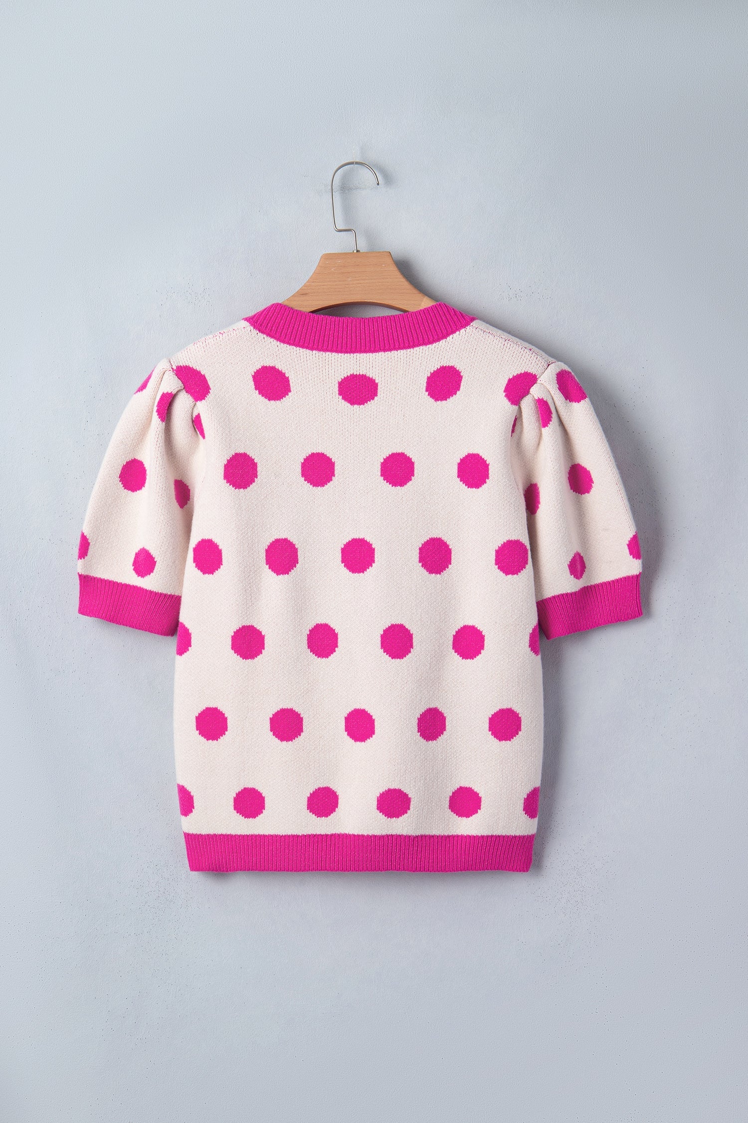 Alexia Puff Short Sleeve Sweater