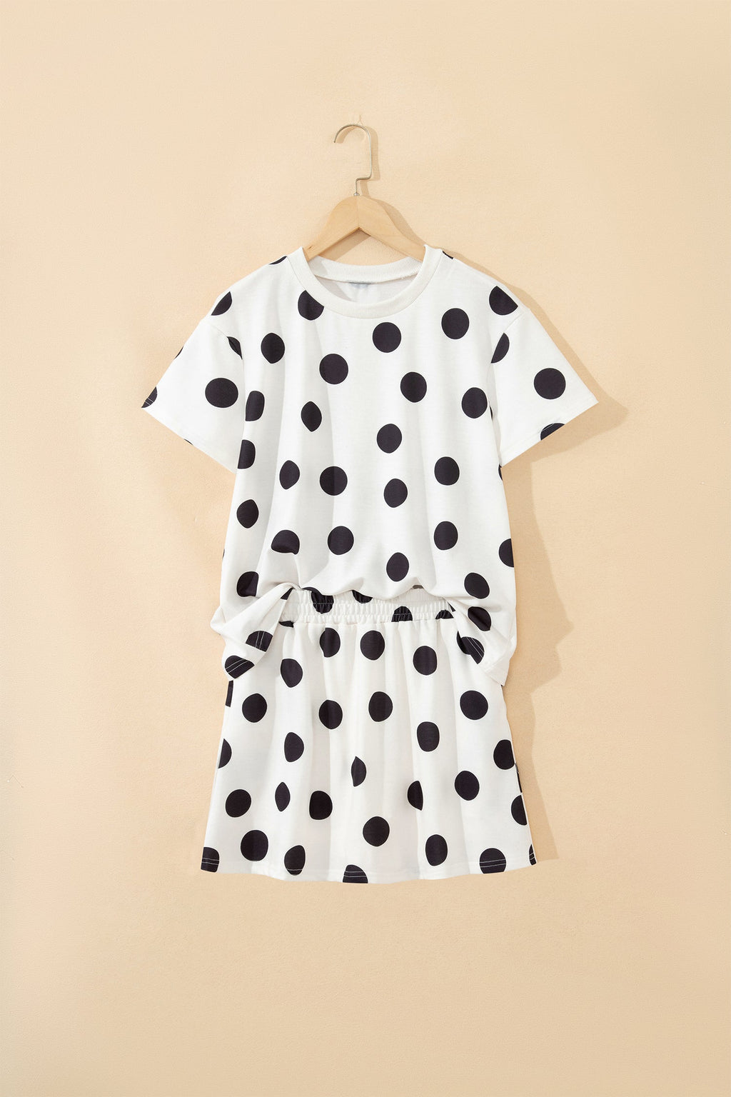 Aurelia Dot Short Sleeve Top Set