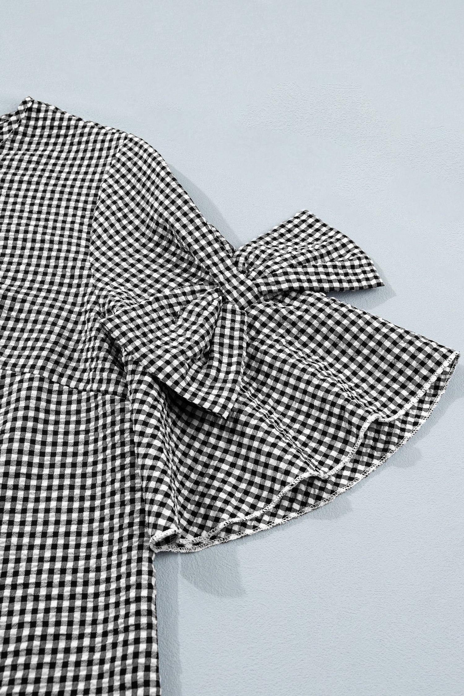 Carolina Ruffled Half Sleeve Blouse