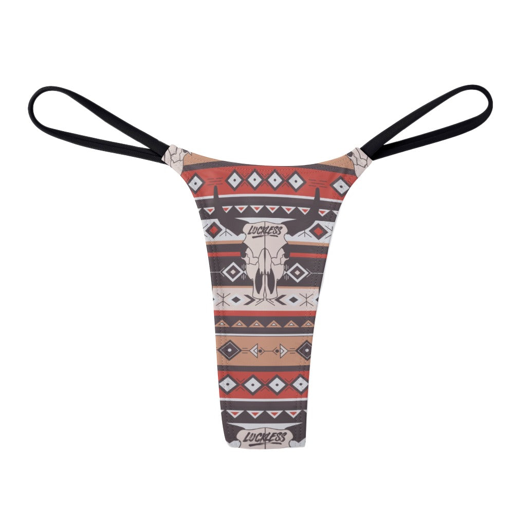 Longhorn Yoga Thong