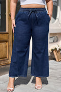 Analeia Wide Leg Casual PLUS Jeans