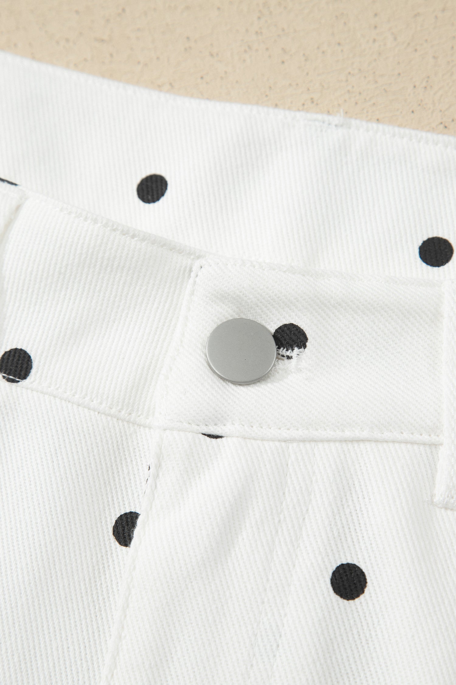 Elise Embroidered Scallop Hem Shorts
