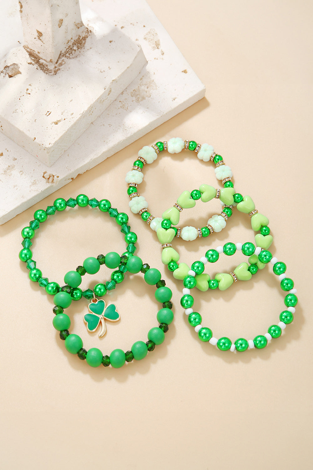 Ashley Beaded 5pcs Bracelet Set