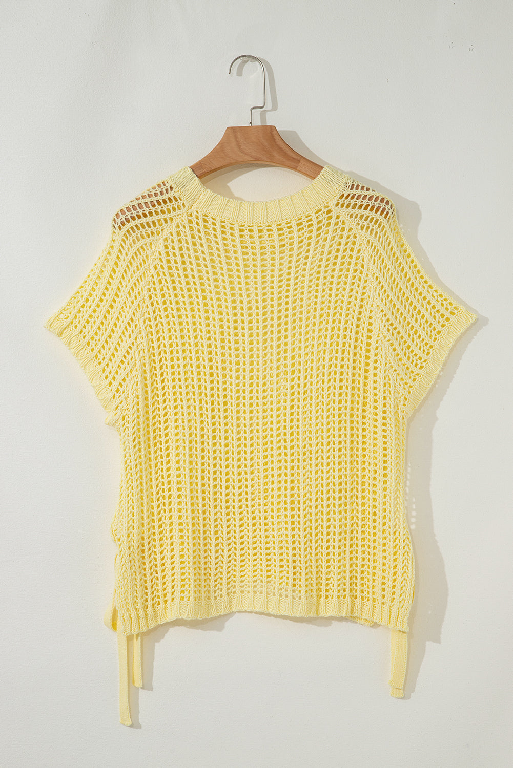 Celine Tied Short Sleeve Sweater