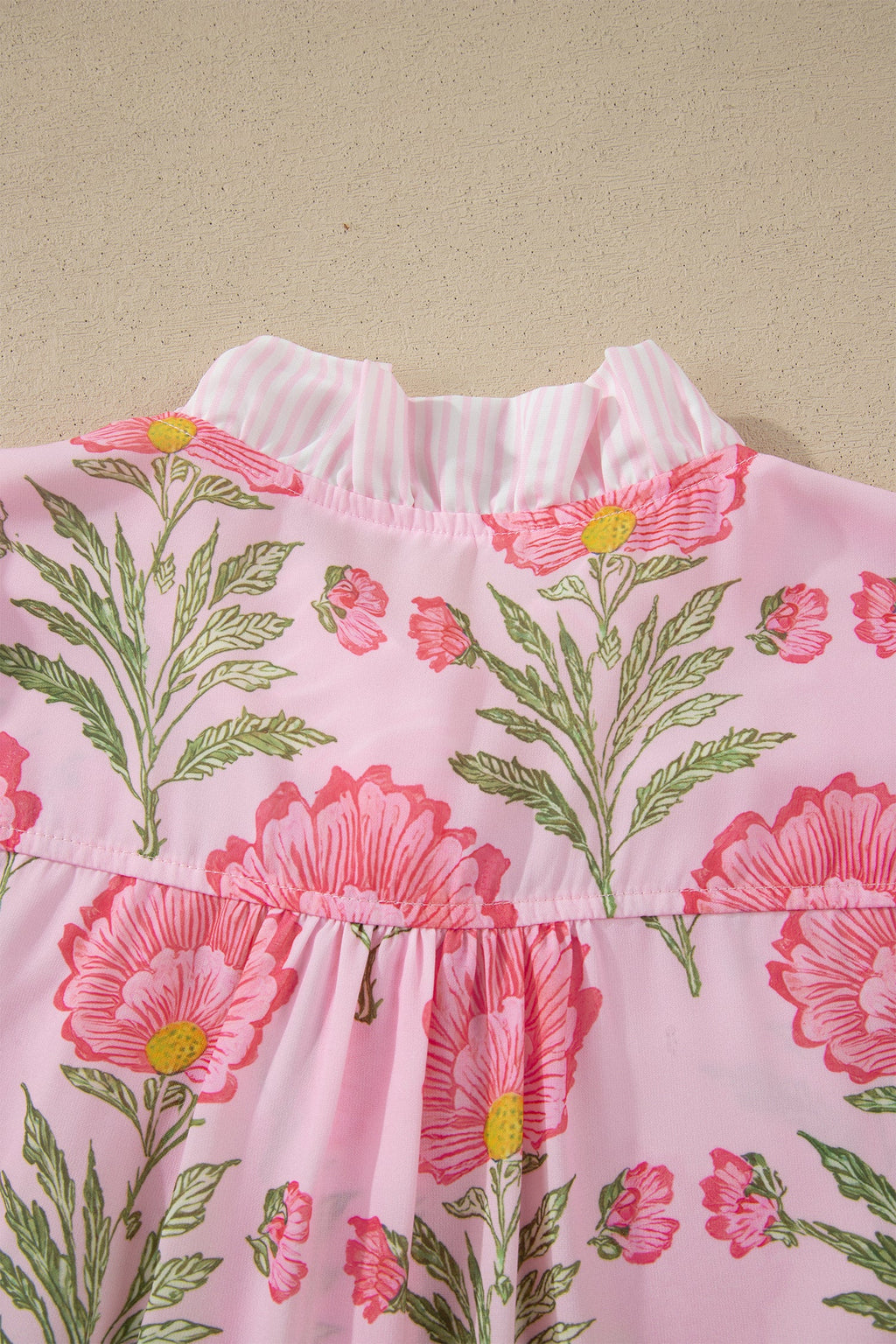 Melanie Trim Puff Sleeve Shirt