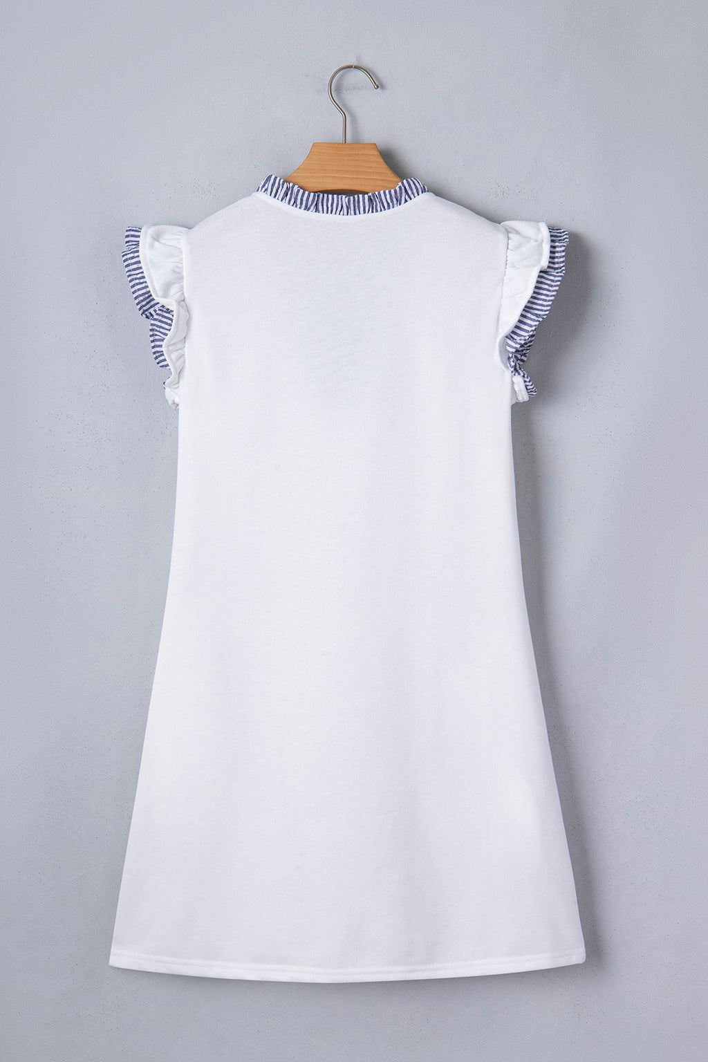 Aleena Ruffle Trim Sleeveless Dress