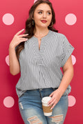 Hope Short Dolman Sleeve PLUS Blouse