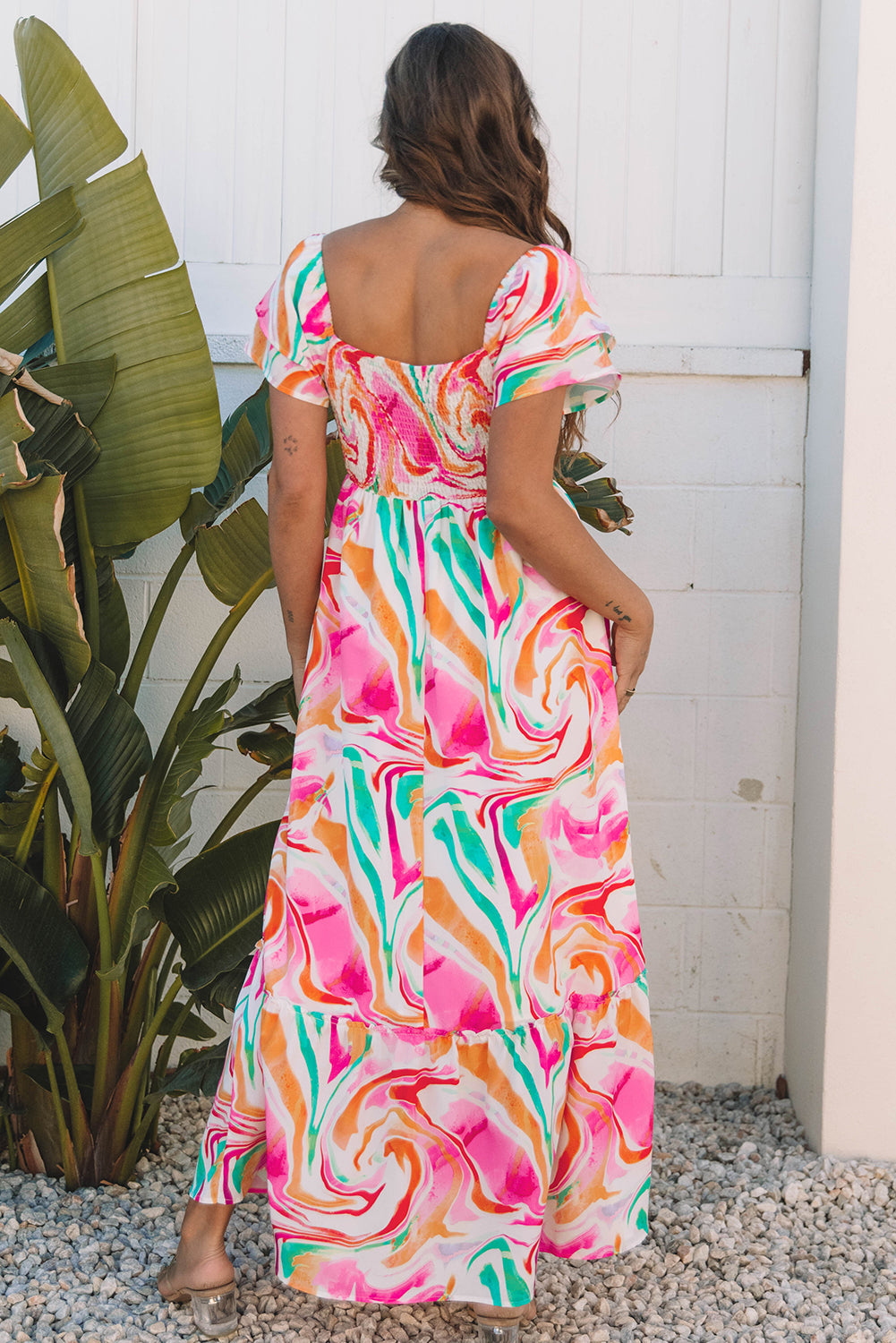 Avery Smocked Bust Maxi Dress
