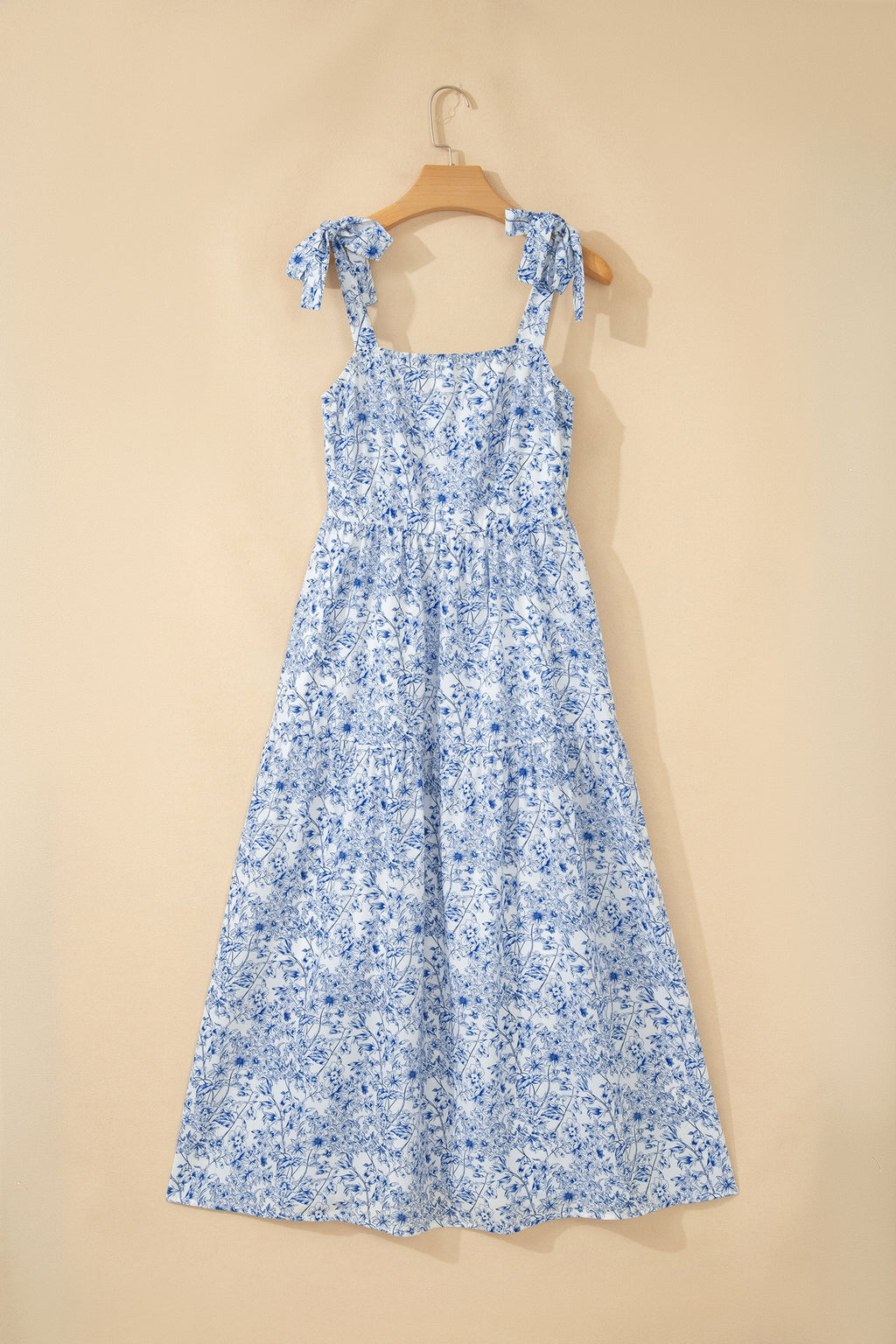 Megan Waist Flared Maxi Dress