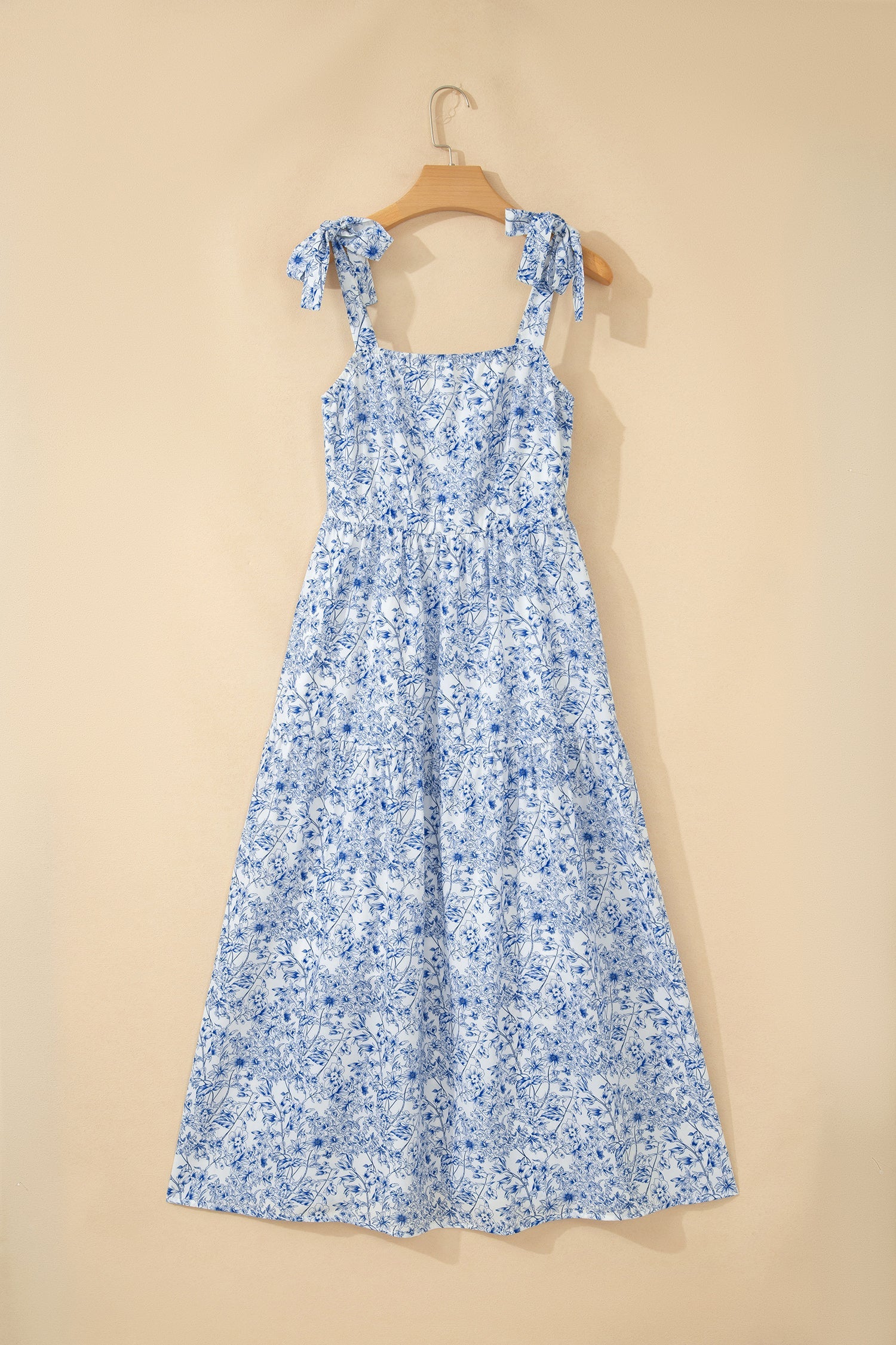 Megan Waist Flared Maxi Dress