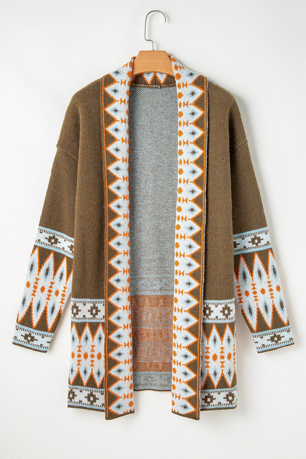 Evelyn Open Front Knitted Cardigan