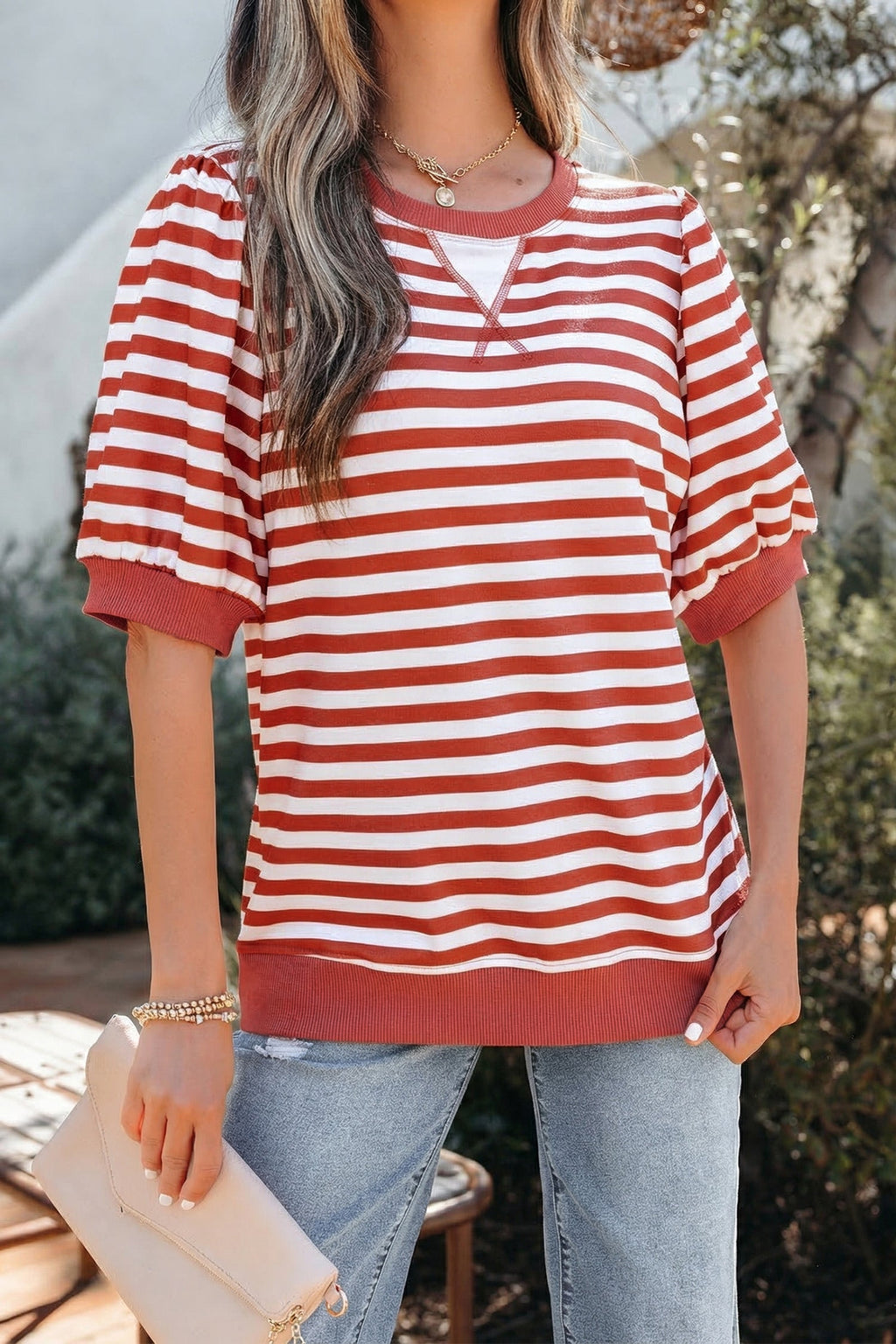 Marceline Bubble Sleeve T Shirt