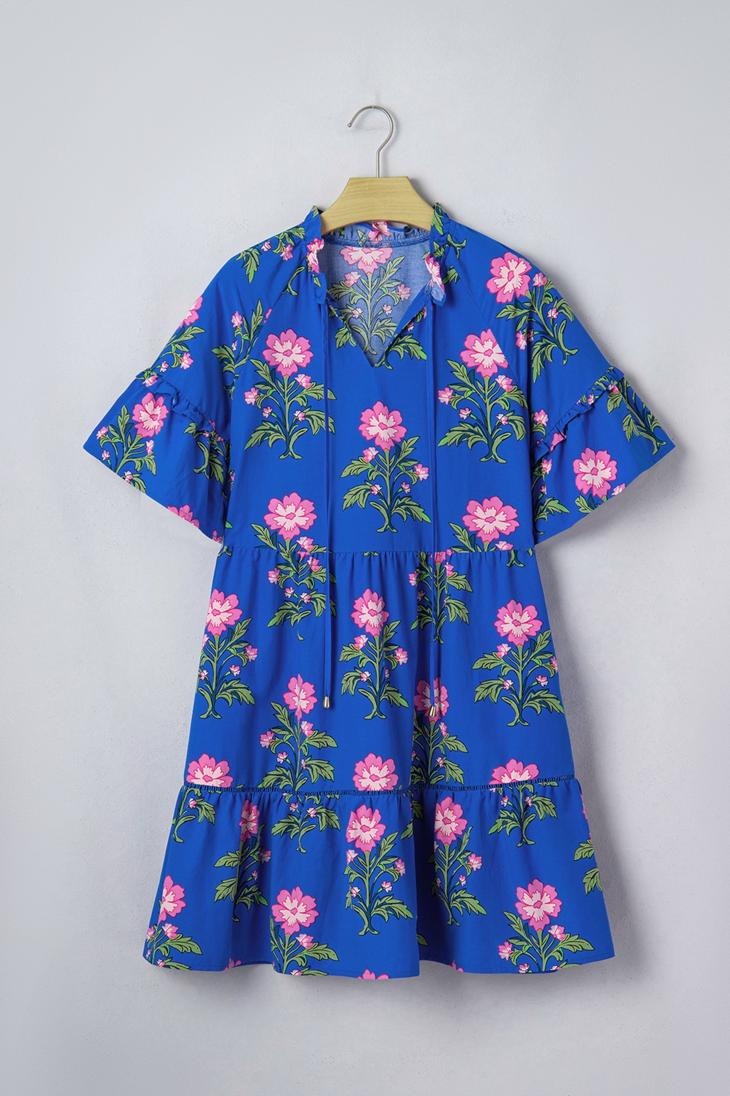 Lillian Sleeve Loose Flower Dress