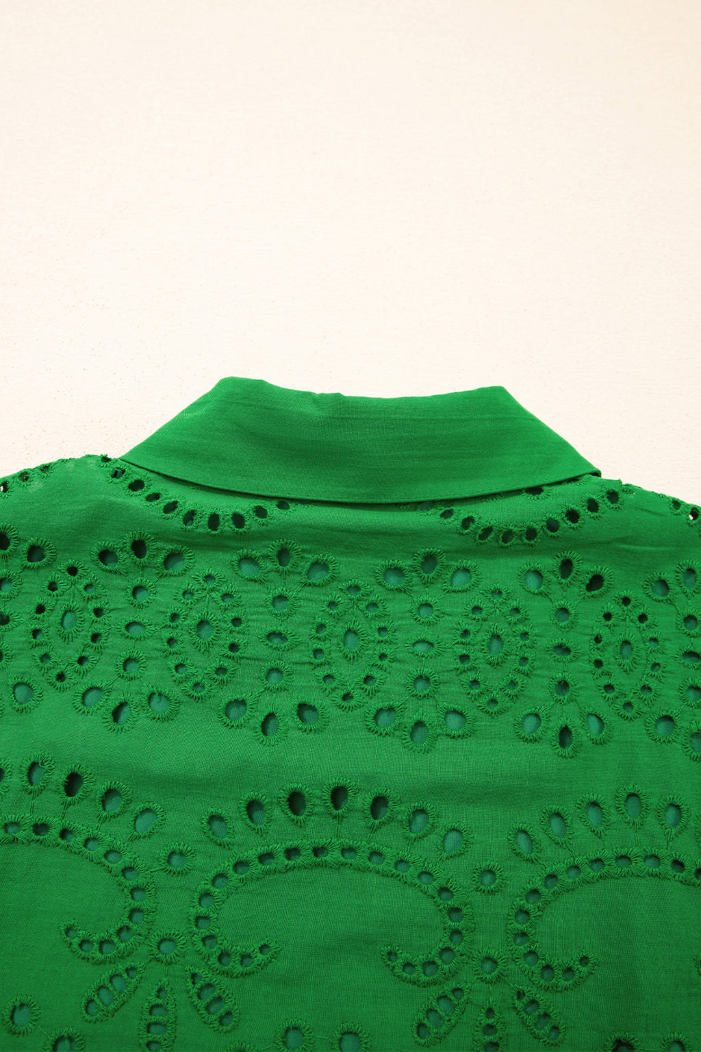 Celine Eyelet Embroidered T Shirt